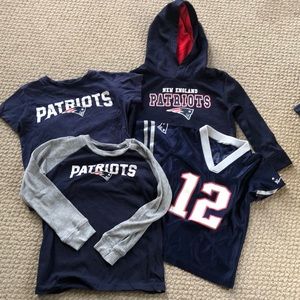 NFL PATRIOTS BUNDLE size 4  / XS
